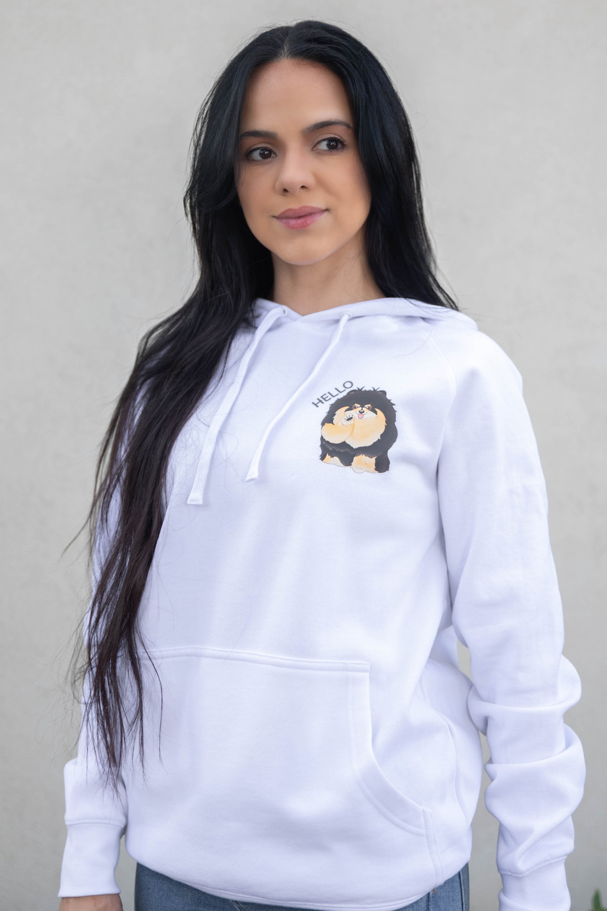 Hello Adult Unisex Hoodie