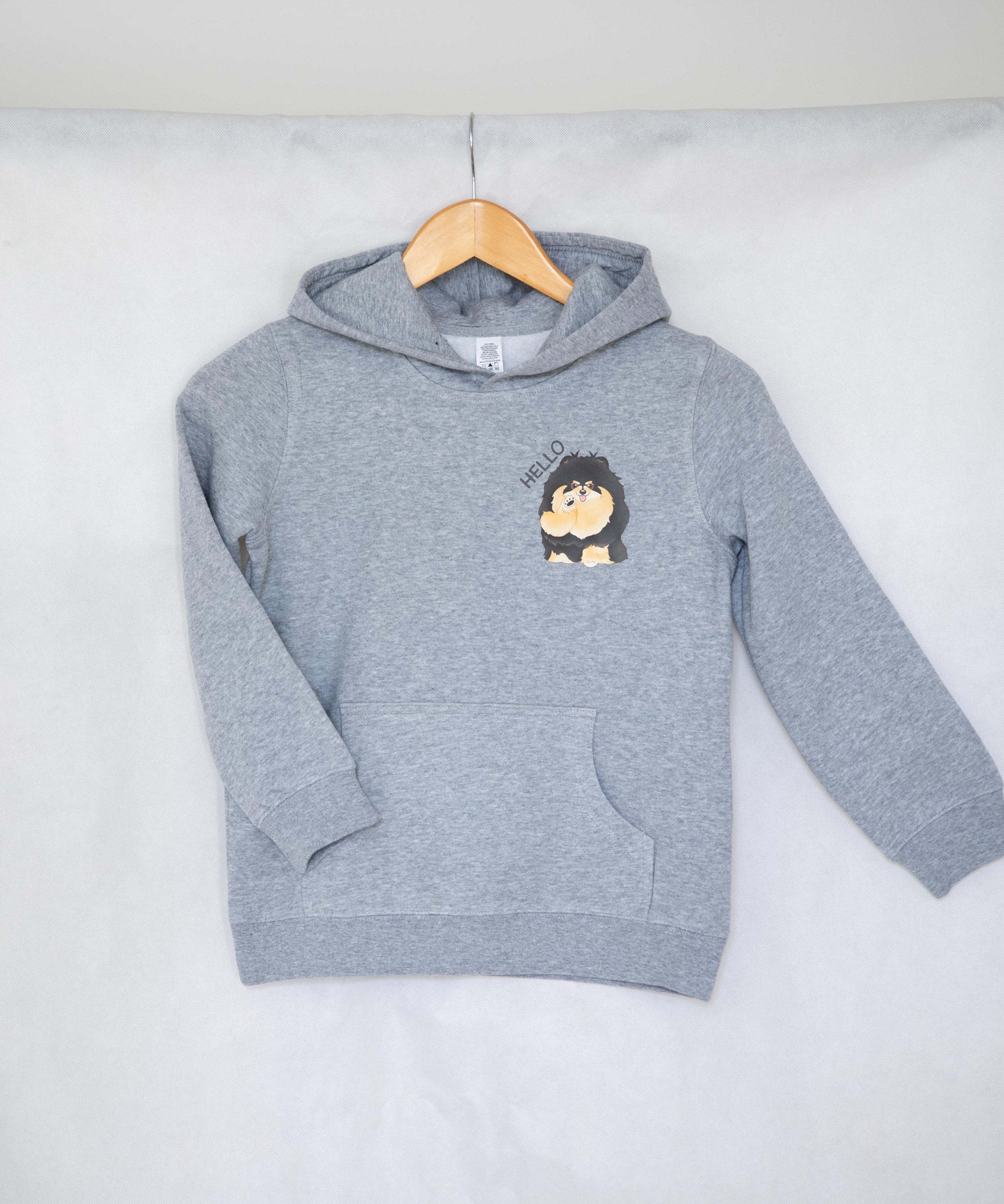 "Hello" Kids Hoodie