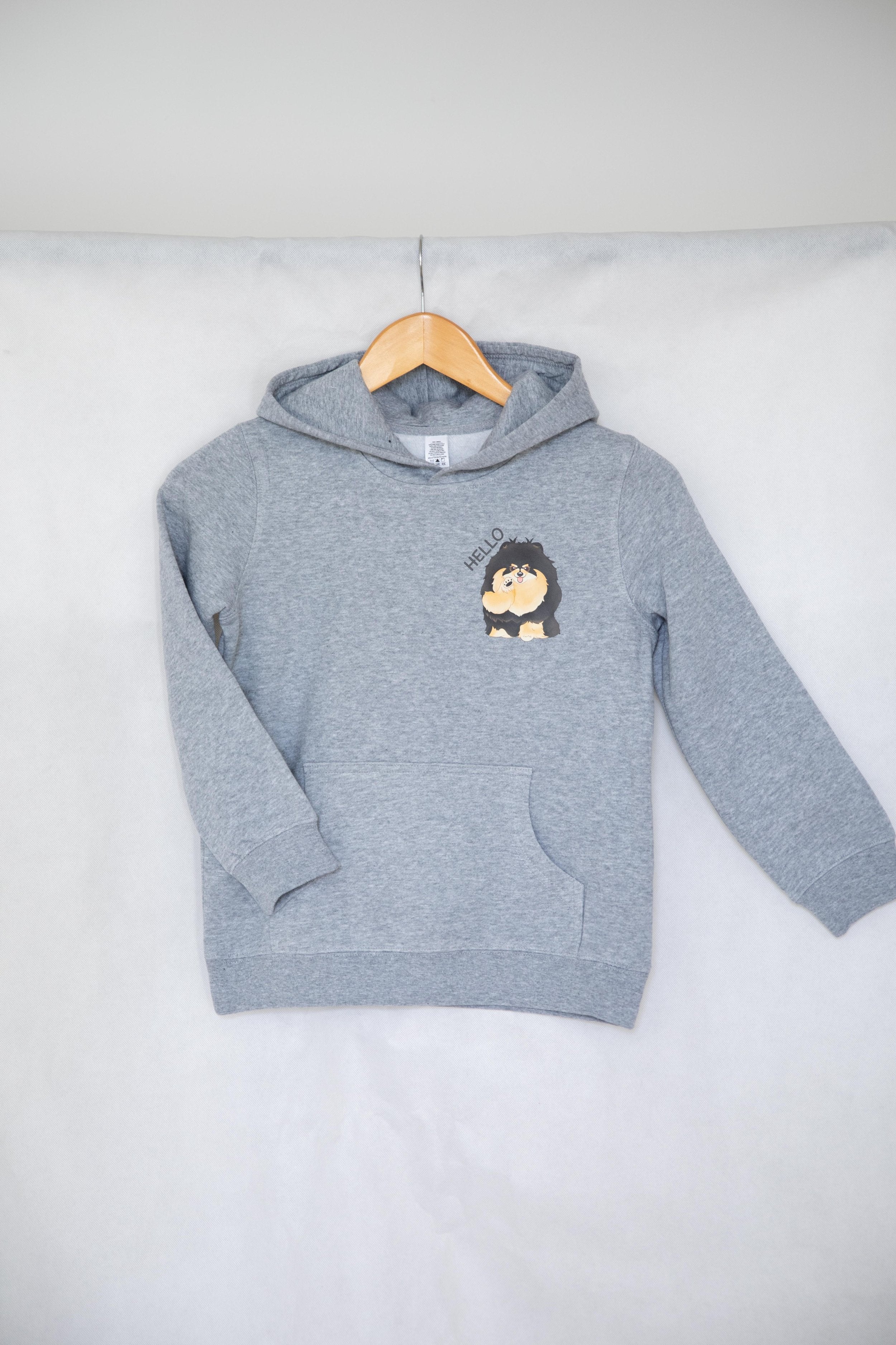"Hello" Kids Hoodie