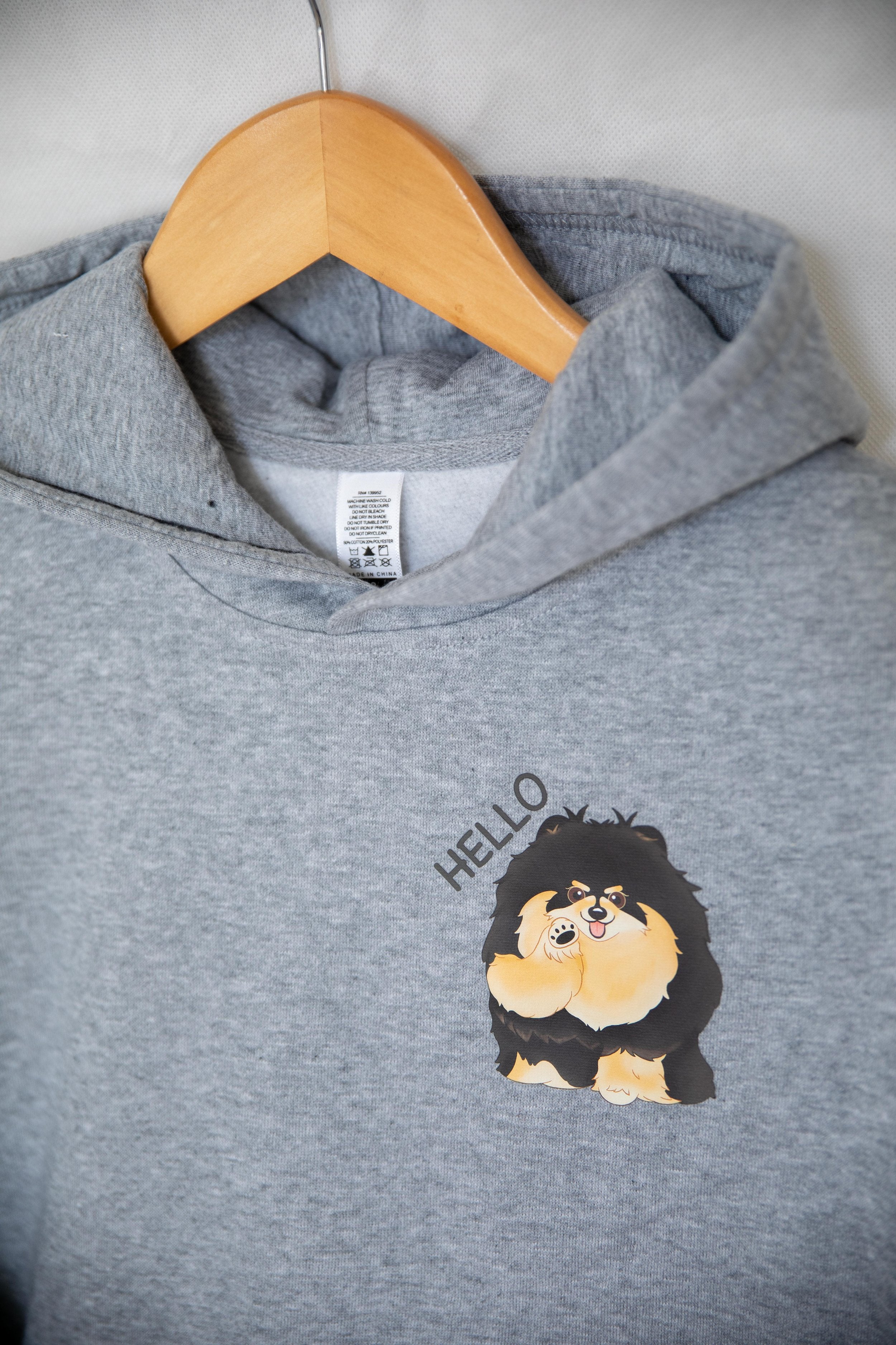 "Hello" Kids Hoodie