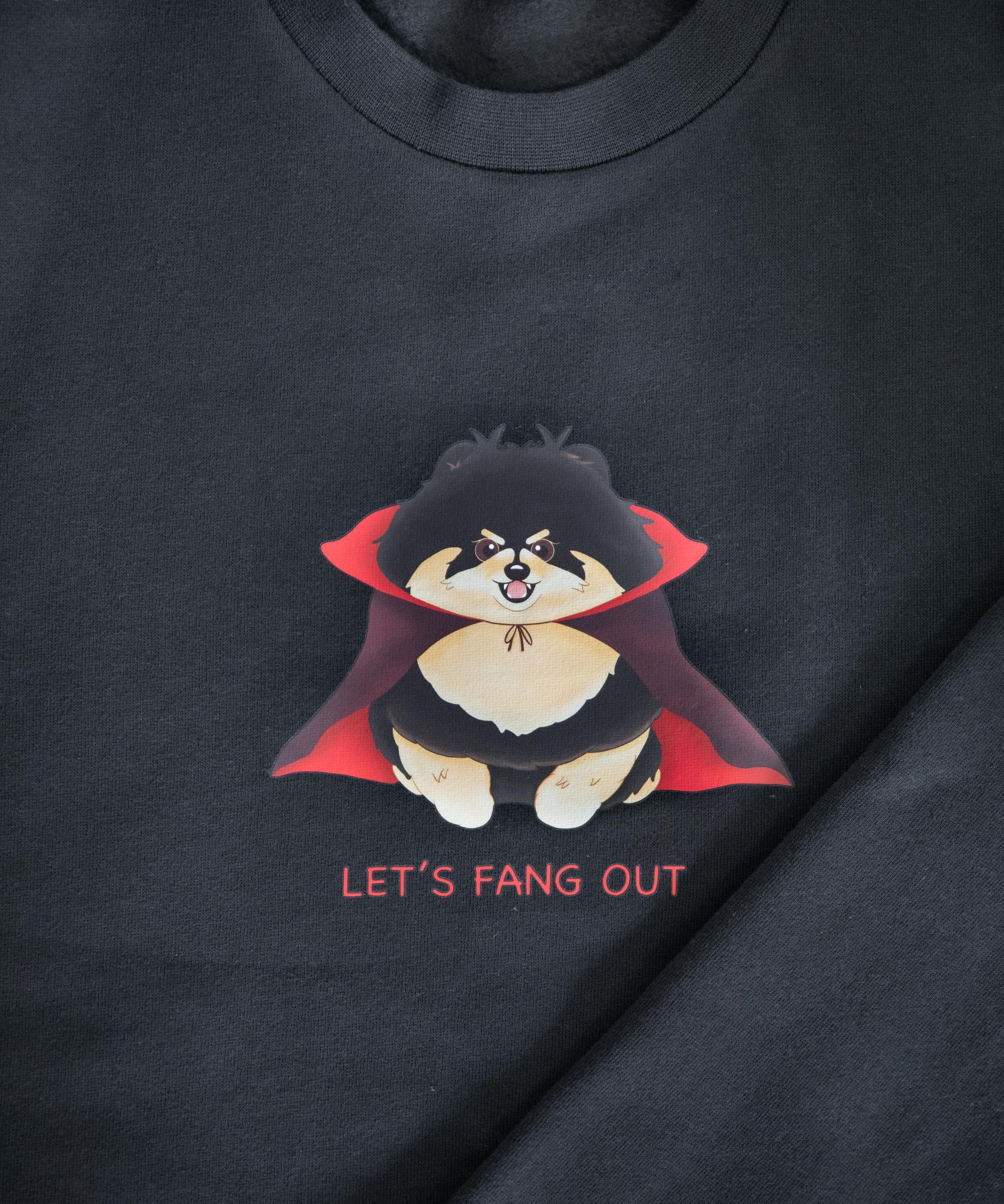 Let's Fang Out Adult Unisex Crew