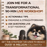 Pet Creator Growth Workshop by Mocha Pom - May 2026